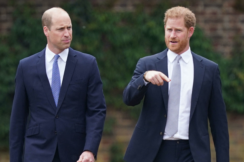 Prince Harry (r.) says he "without question" takes some blame for the fallout of his relationship with his brother, Prince William.