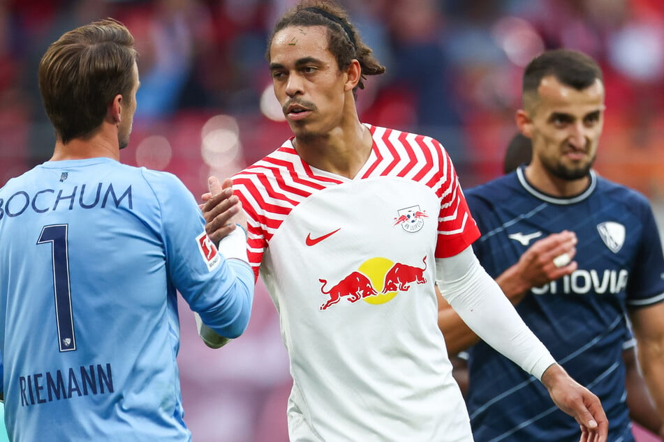 Yussuf Poulsen (30) blieb in den 15 Minuten gegen den VfL Bochum eher unauffällig. Das soll sein Abschied nach 11 Jahren bei RB Leipzig gewesen sein?