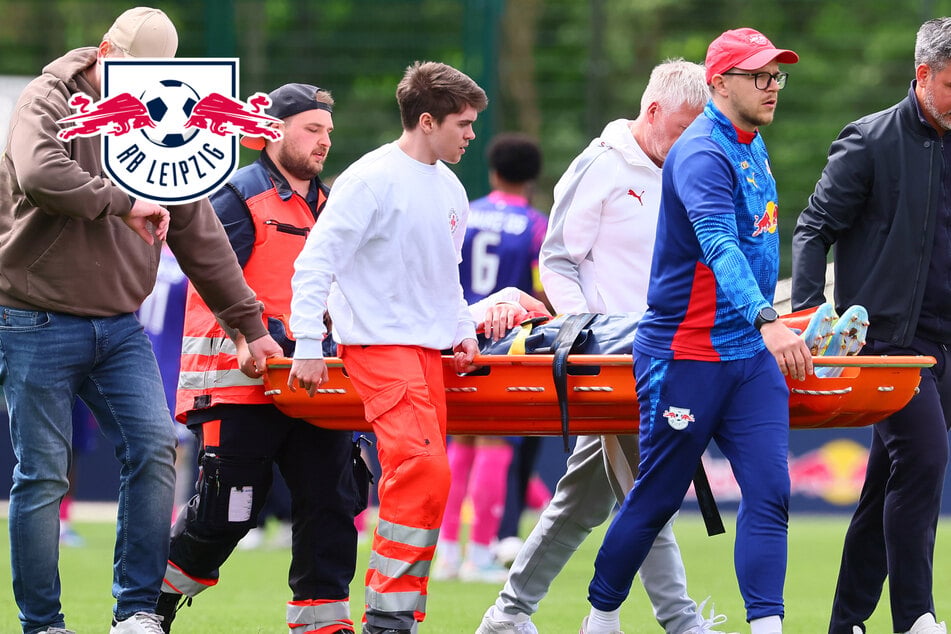 Schwarzer Tag für RB Leipzig: Schwer verletzter Spieler und Viertelfinal-Aus