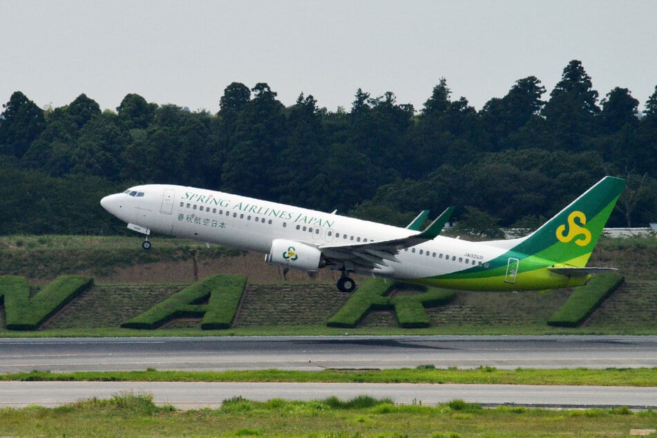 Der Vorfall ereignete sich an Bord eines Flugzeugs von Spring Japan. (Symbolbild)