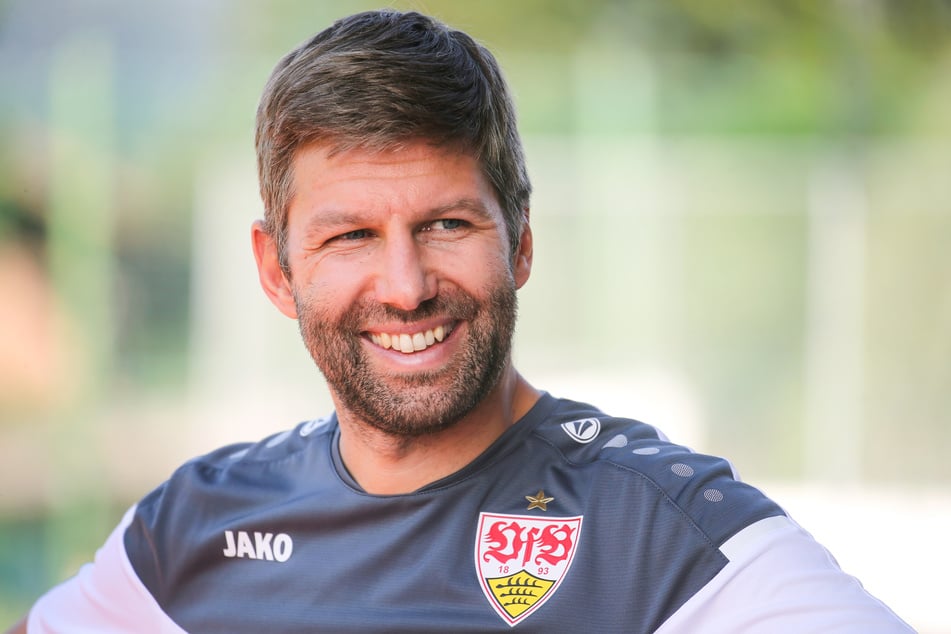 Thomas Hitzlsperger, Vorstandsvorsitzender des VfB Stuttgart, im Trainingslager im österreichischen Kitzbühel.