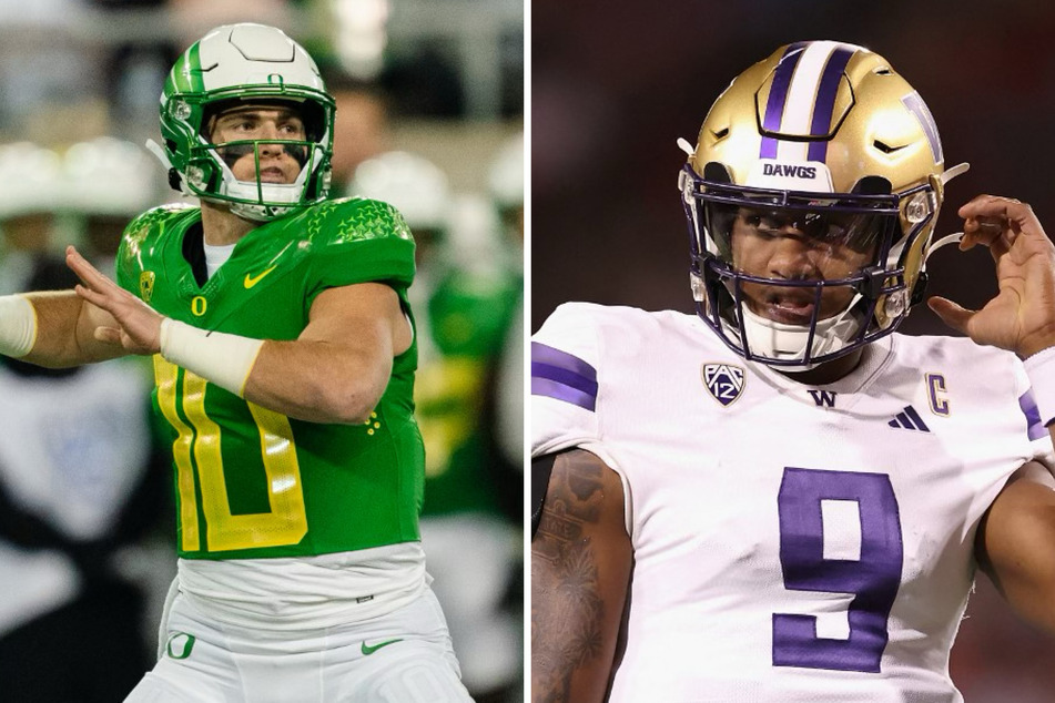 Michael Penix Jr. and Bo Nix are playing in a high-stakes showdown for the prestigious Heisman award in this week's Washington and Oregon clash.