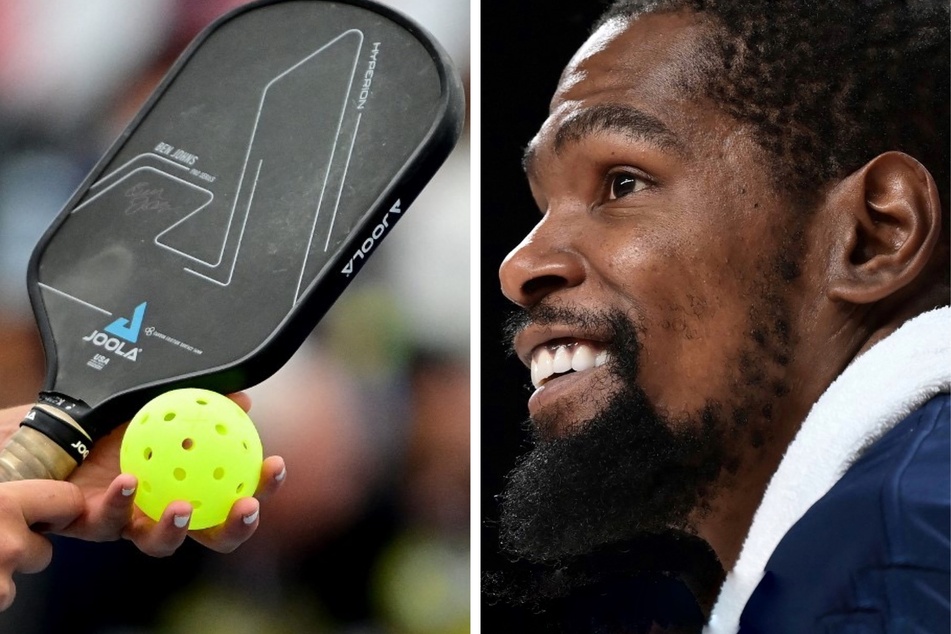 Kevin Durant becomes the latest to pick up pickleball