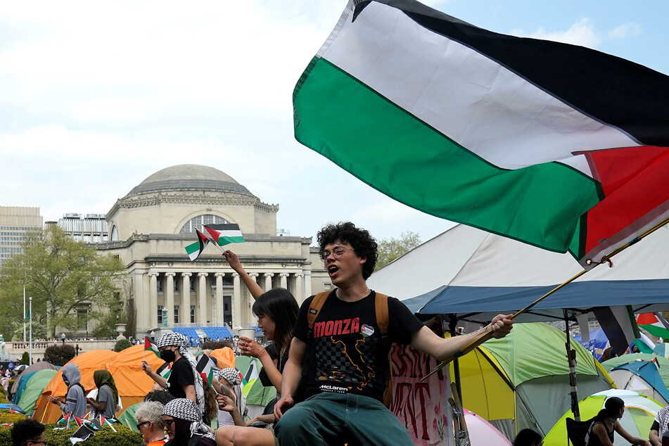 Pro-Palestinian student protestors at Columbia said they would not budge until the school met their demands, defying an ultimatum to disperse or face suspension.
