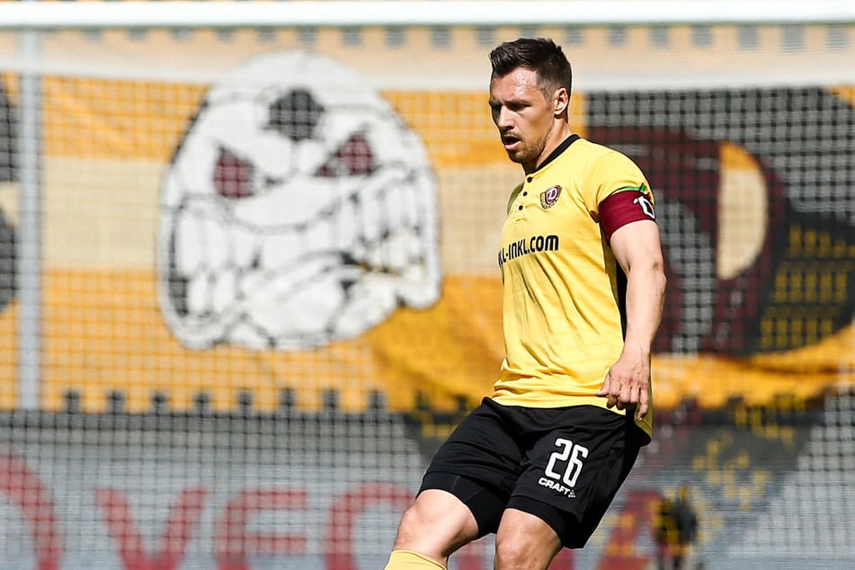 Aufgrund eines Kreuzbandrisses bestritt Sören Gonther nur 21 Spiele von 2017 bis 2019 für Dynamo. Jetzt wird er Geschäftsführer Sport.