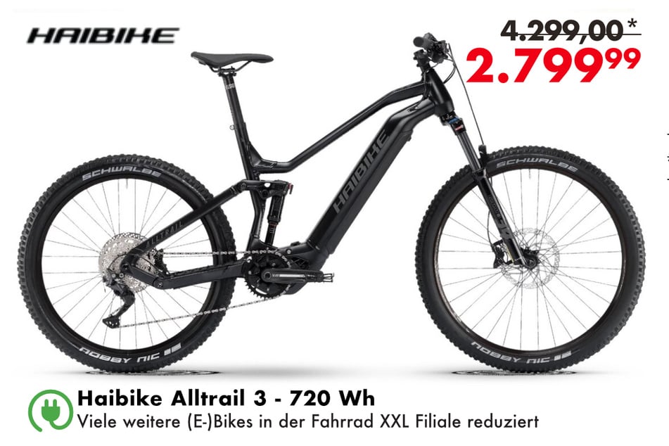 Haibike Alltrail 3 - 720 Wh