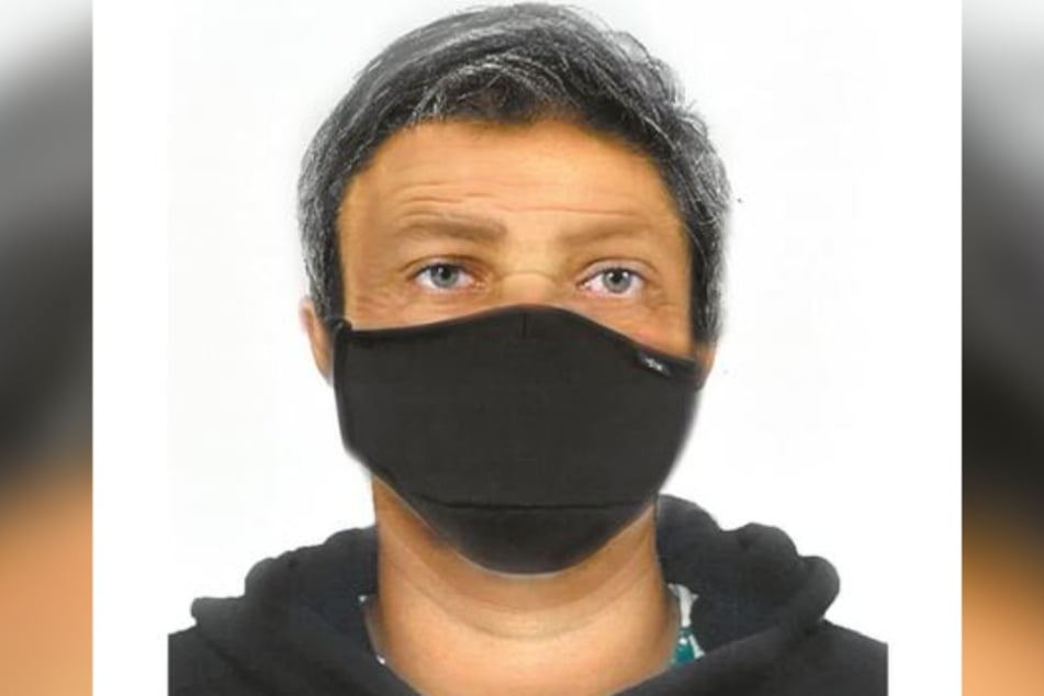 Die Polizei hat ein Phantombild des Verdächtigen erstellt.