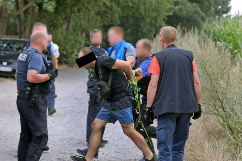 Der Flüchtige konnte schließlich festgenommen werden.