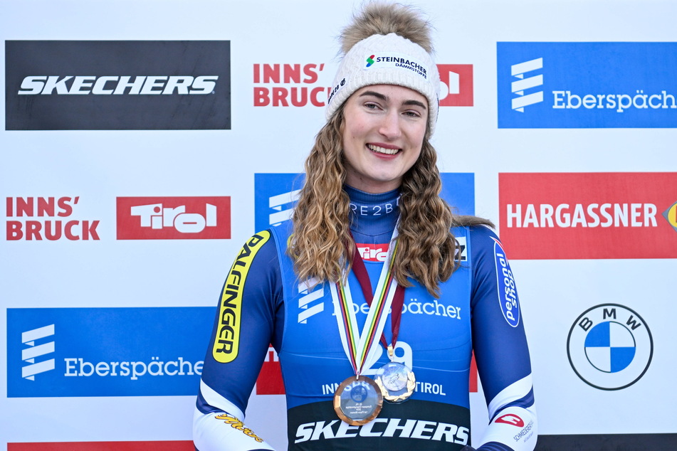 Madeleine Egle (25) schnappte sich in Innsbruck-Igls kürzlich den Europameistertitel.