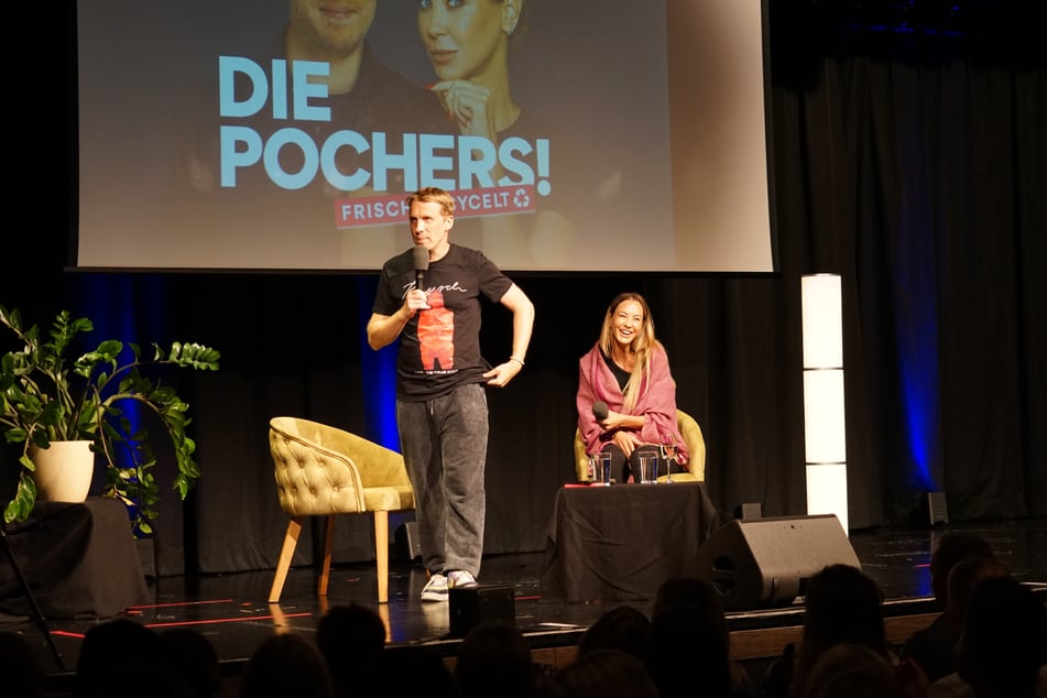Nicht nur bei seiner Ex-Frau sorgte Pocher für viele Lacher.