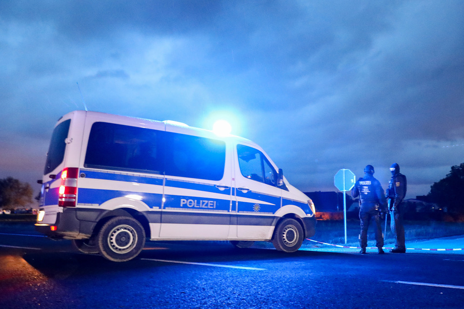 Ein Großaufgebot der Polizei war in Olbersdorf im Einsatz. (Symbolbild)