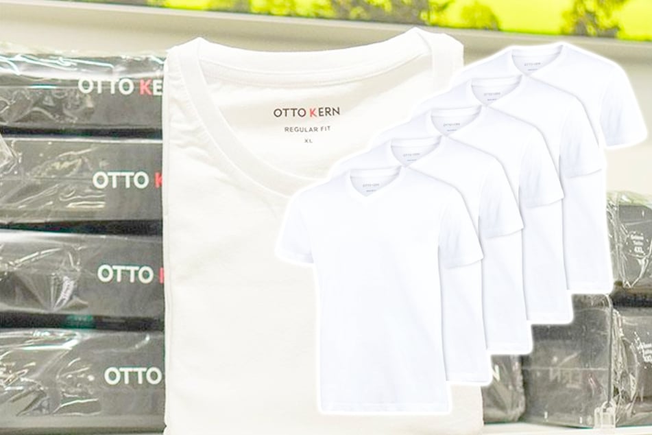 Diese Marken-Shirts von Otto Kern kosten bei Personalshop gerade mal 23 Euro