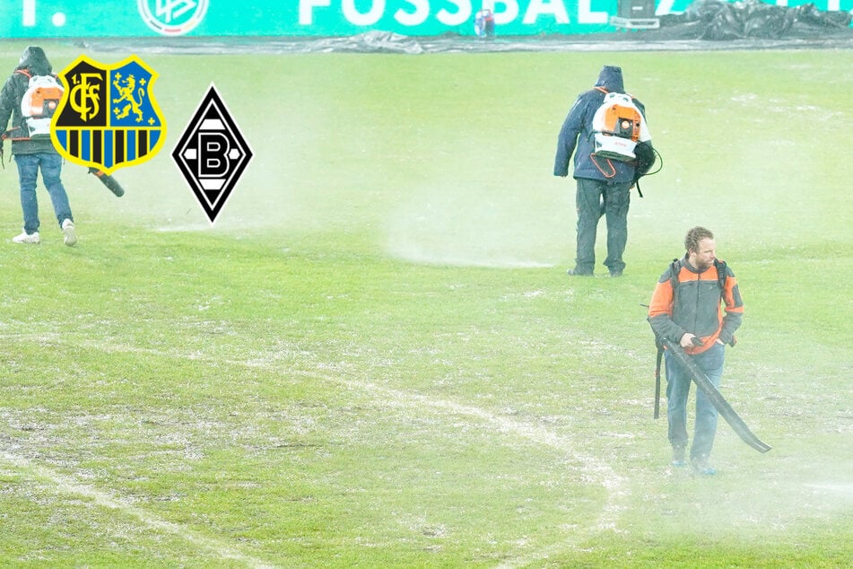Platz steht völlig unter Wasser: DFB-Pokalspiel in Saarbrücken abgesagt!