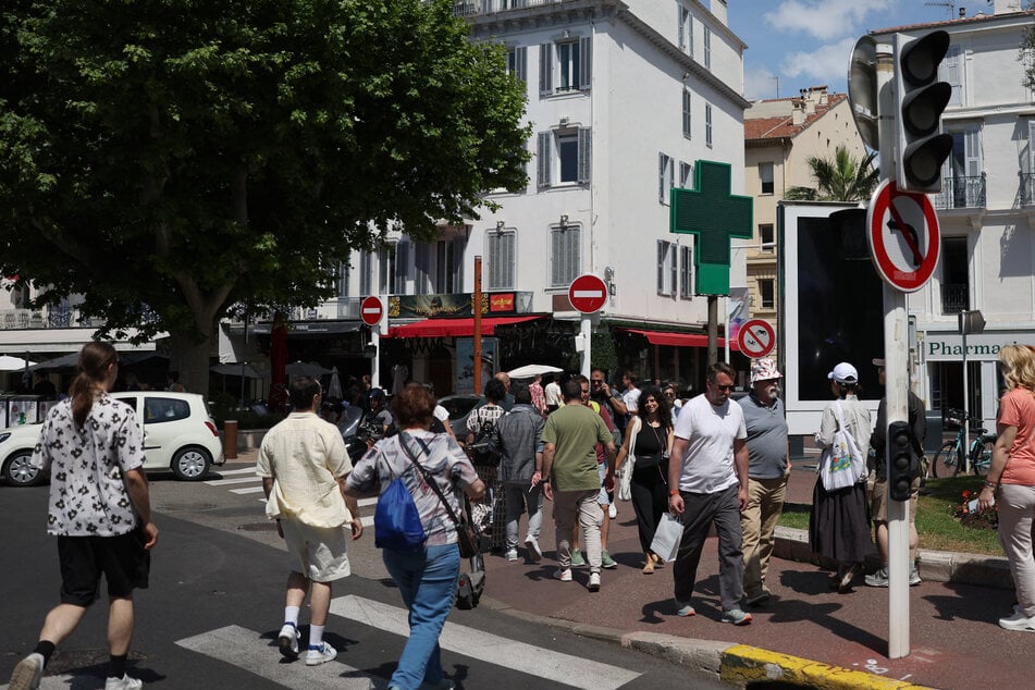 Suspected vandalism knocked out power to the French Riviera town Cannes on the final day of its film festival on Saturday.