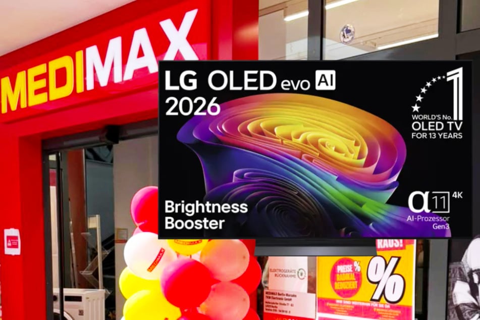55-Zoll LG OLED-Fernseher gibt’s im MEDIMAX-Abverkauf für unter 1.000 Euro
