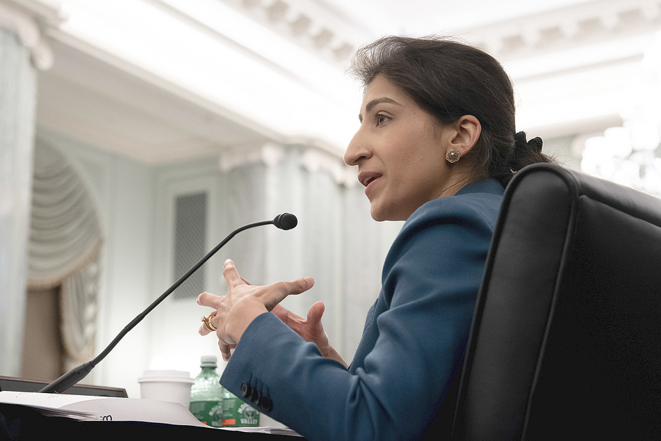 Lina Khan, chair of the FTC, will oversee the case against Facebook/Meta.