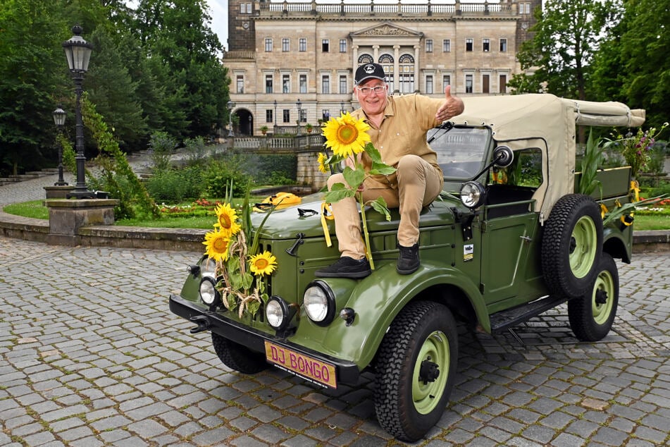 Dresden: Für die Schlössernacht: Discjockey hat sein "Bongomobil" gepimpt