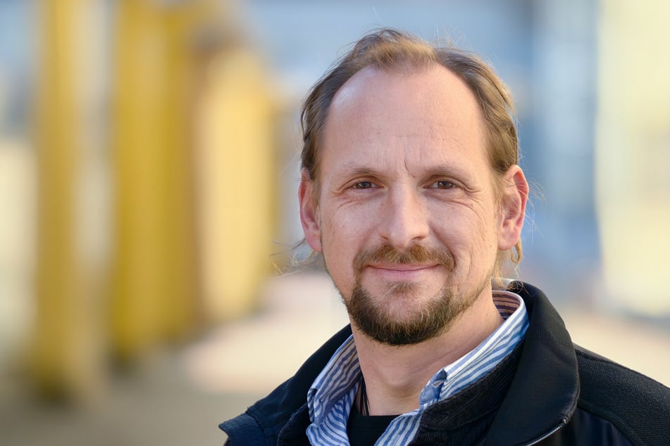 Geschäftsführer der Schönherr Weba GmbH Steve Tietze (48) freut sich auf die Eröffnung.