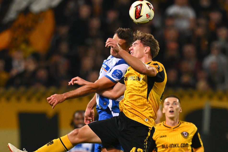 Mit Hertha BSC war Dynamo auch auf Augenhöhe. In der Tabelle sieht das ganz anders aus.