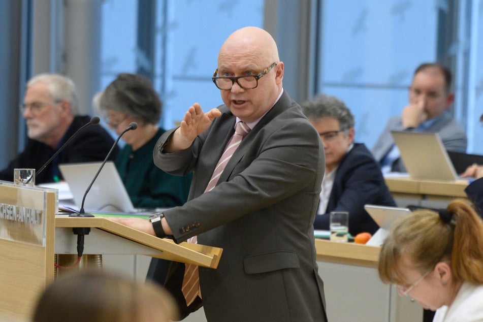 Oliver Kirchner (60), Fraktionschef der AfD im sachsen-anhaltischen Landtag.