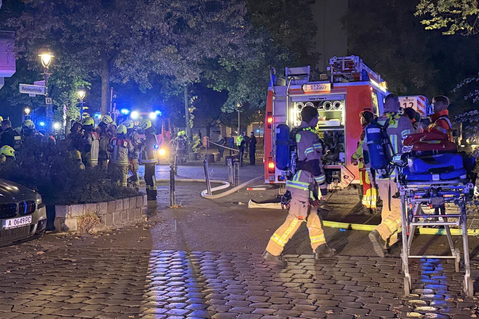 Die Feuerwehr war mit über 80 Kräften im Einsatz.