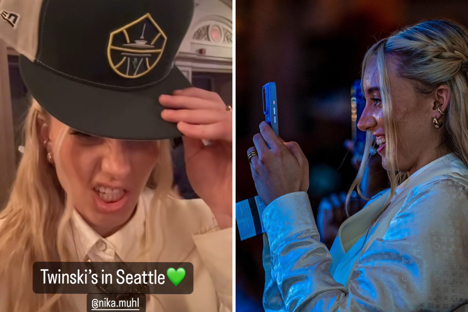 UConn's Paige Bueckers accidentally became the star of the WNBA draft night thanks to several viral memes inspired by her antics.