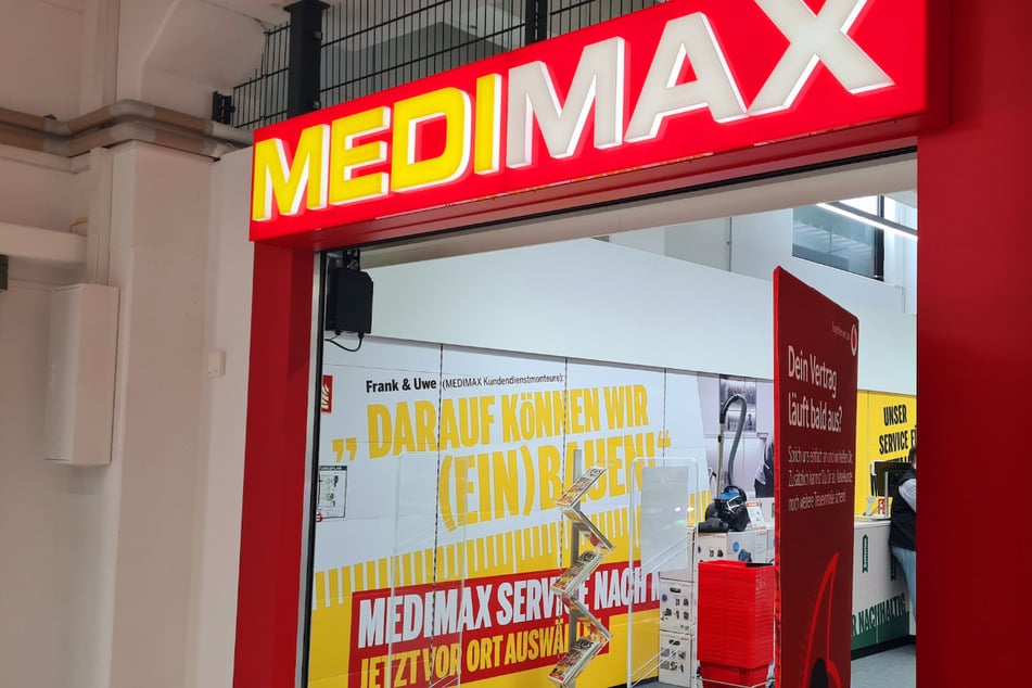 MEDIMAX Mittweida auf der Schillerstraße 1.