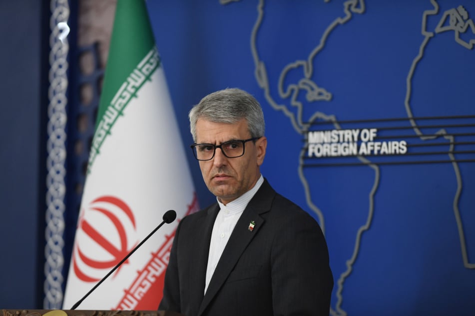 Irans Außenamtssprecher Ismail Baghai kündigte weiteren Widerstand an.