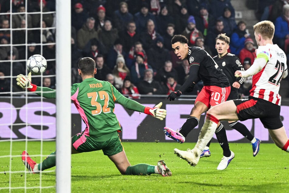 Jamal Musiala erzielte die 1:0-Führung für die Bayern.