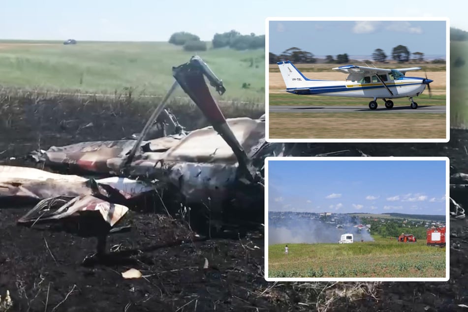 Pilot hatte keinen Flugschein: Familie stürzt bei Rundflug ab - Vater springt, alle anderen sterben