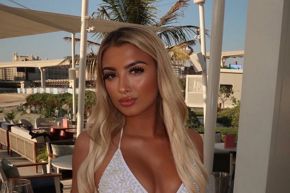 Isabella Daggett (22) kehrte am Freitag nach Großbritannien zurück.