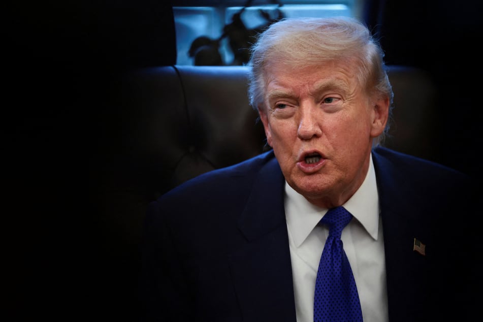 President Donald Trump said his administration is seeking $1 billion from Harvard University amid an ongoing pressure campaign.