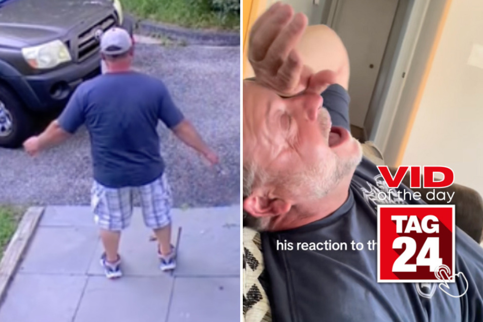 viral videos: Viral Video of the Day for September 7, 2023: Man's fart goes viral after security cam catches him in the act!