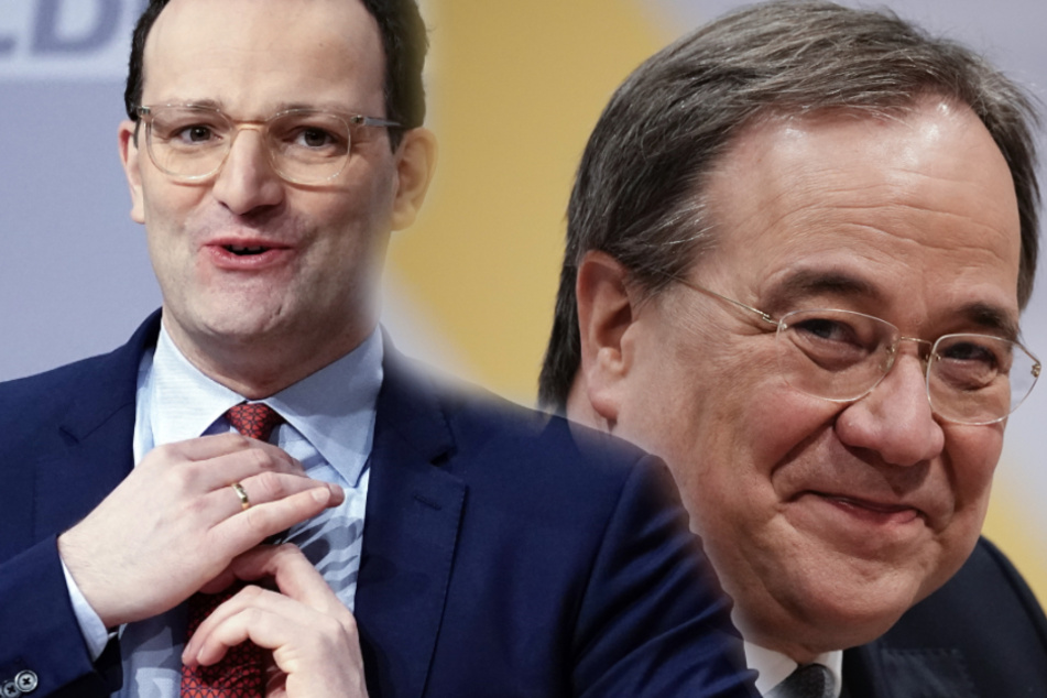 Jens Spahn macht bei Fragerunde Werbung für Armin Laschet und bekommt die Quittung