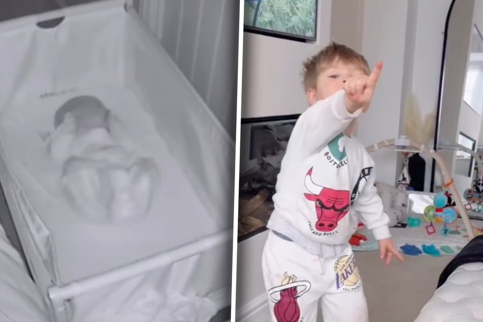 Baby weint: Was kleiner Bruder dann tut, ist das "wohl Schönste", das Mutter je erlebt hat