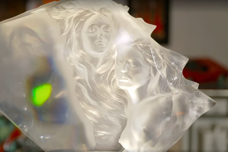 Für das Objekt mit dem Titel "Counterpoint" fordern die ZDF-Gäste satte 18.000 Euro. Der Experte hält nur maximal 2500 Euro für realistisch.