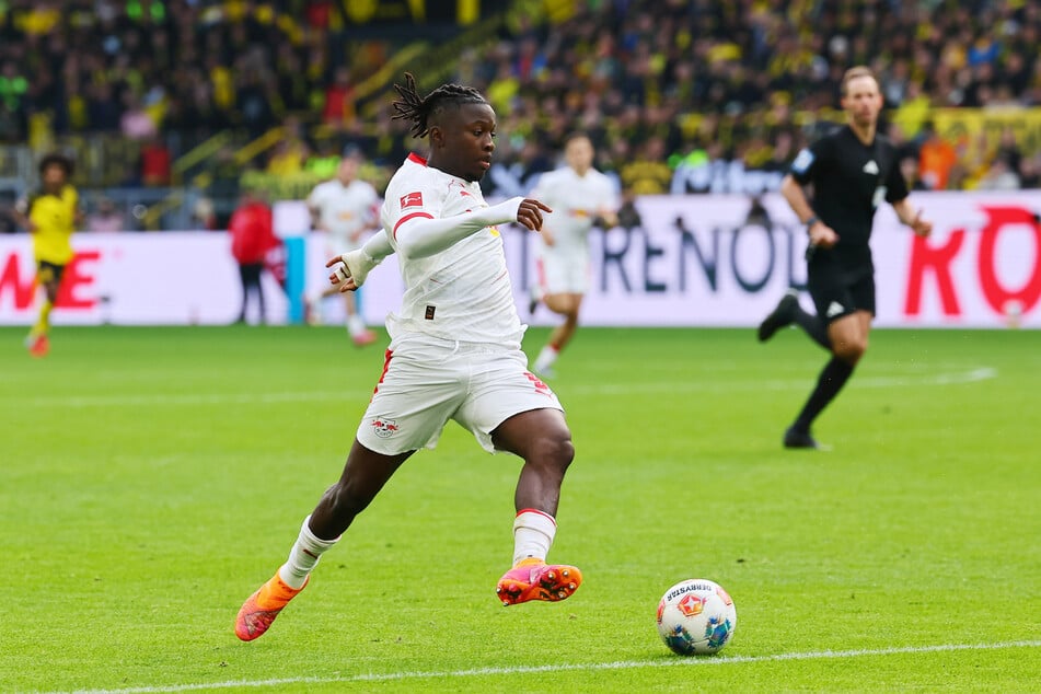 Johan Bakayoko (22) ist ebenfalls sehr stark unterwegs und schon mehrfach wichtig für RB Leipzig geworden.
