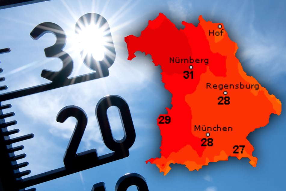 Das Wetter in München und dem restlichen Teil von Bayern wird vor allem am Samstag überaus sommerlich.