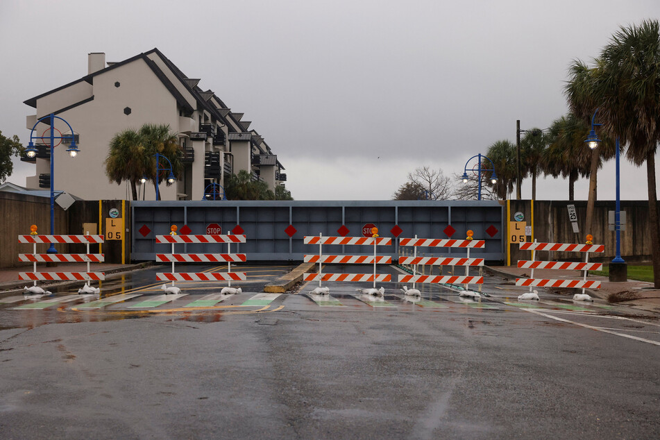 New Orleans Mayor LaToya Cantrell urged residents to stay indoors as the city braced for the incoming storm.