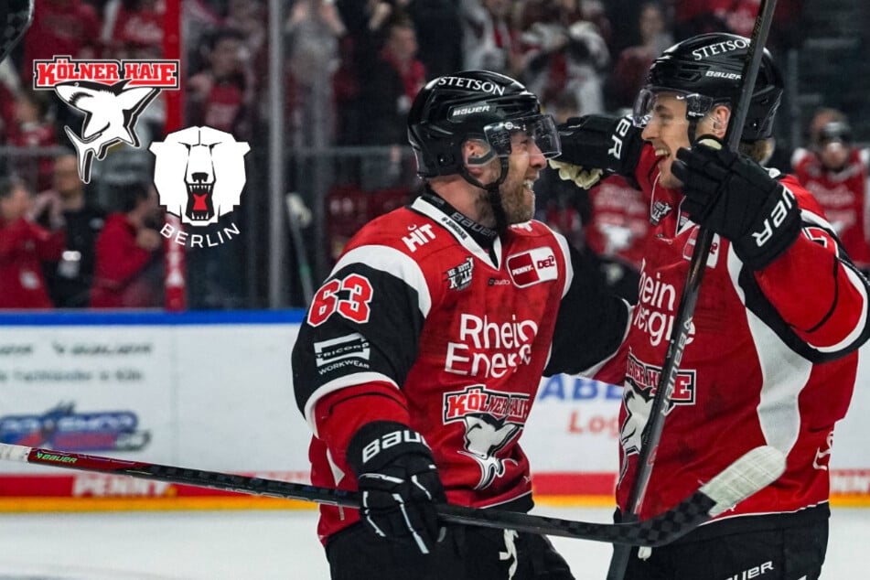 Eiskalte Haie lassen Eisbären bluten! Köln fegt Titelvertdieiger Berlin mit 5:1 vom Eis