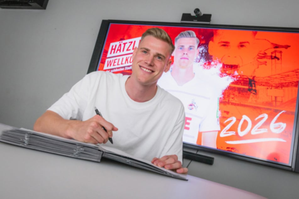 Willkommen in Köln: Steffen Tigges (23) unterschrieb am heutigen Dienstag seinen Vertrag beim 1. FC Köln.