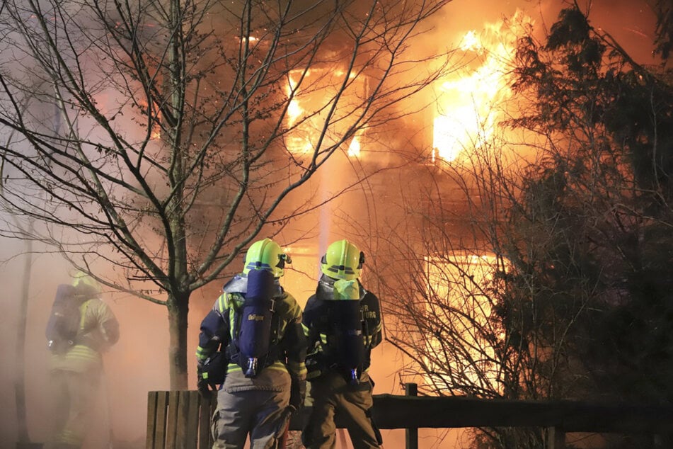 Bereits am 28. Dezember 2021 brannte das Einfamilienhaus in Henstedt-Ulzburg.
