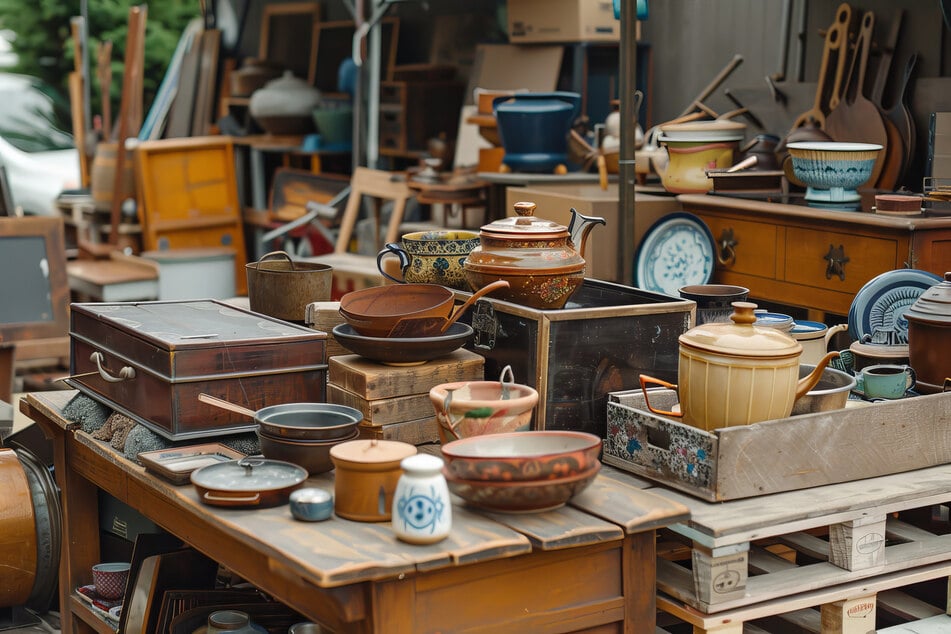 Bis 22 Uhr gibt es beim Nachtflohmarkt in Riesa jede Menge Schnäppchen zu entdecken.