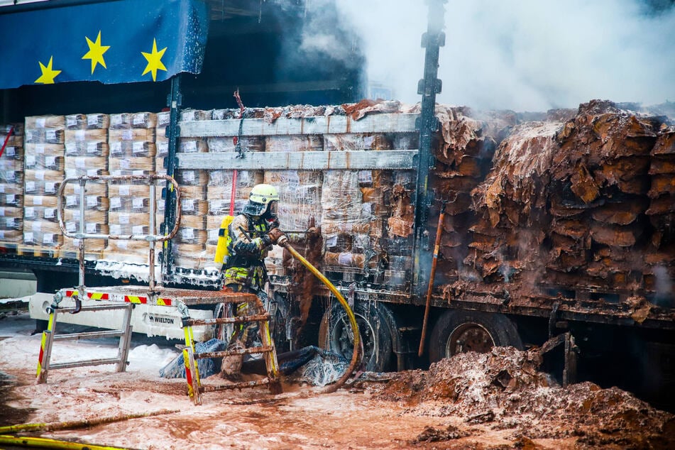 Die Ursache für den Brand muss nun geklärt werden.