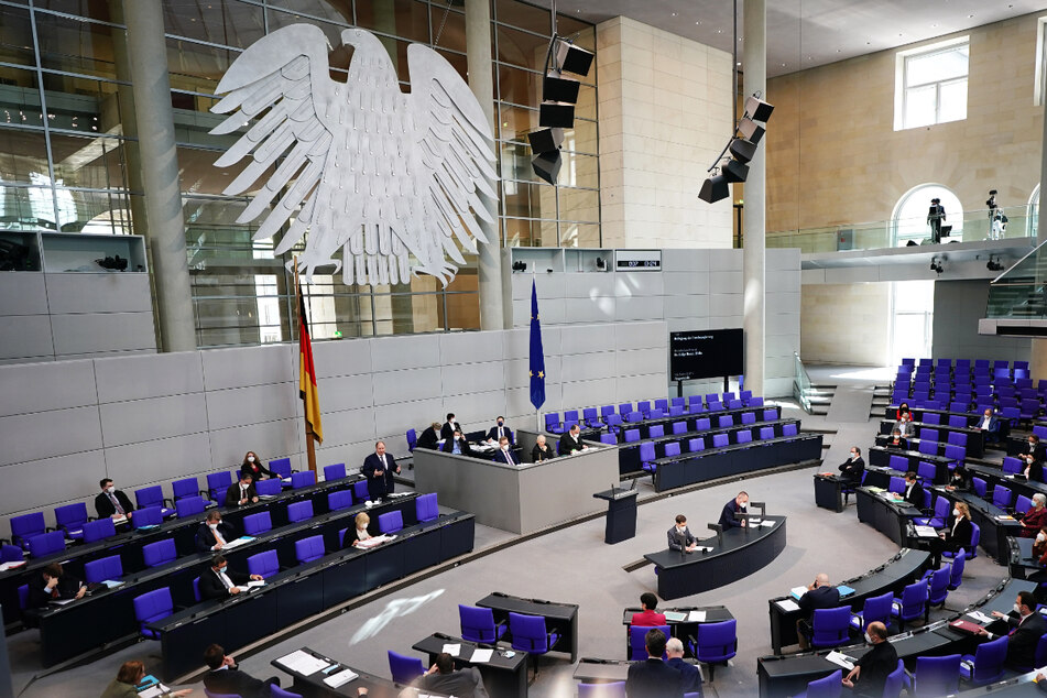 Das Plenum des Bundestags: Das Parlament der Bundesrepublik Deutschland wird am 26. September neu gewählt.