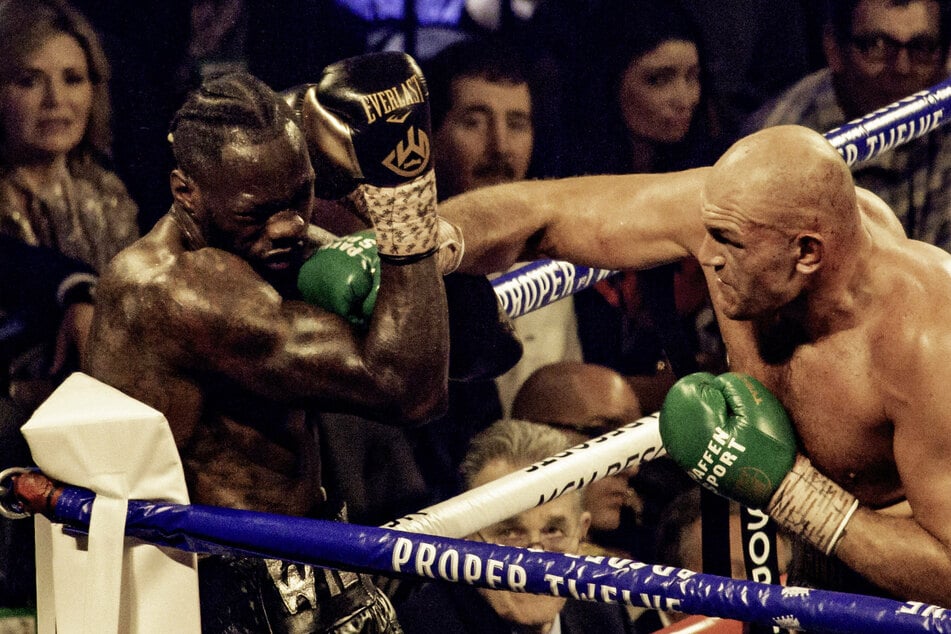 Heavyweights Tyson Fury (r.) and Deontay Wilder last fought in February 2020 with Fury winning the WBC title by way of knockout