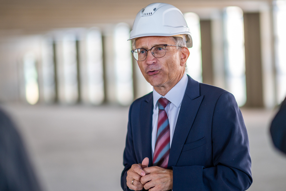 TU-Freiberg-Kanzler Jens Then freut sich auf den neuen Uni-Campus.
