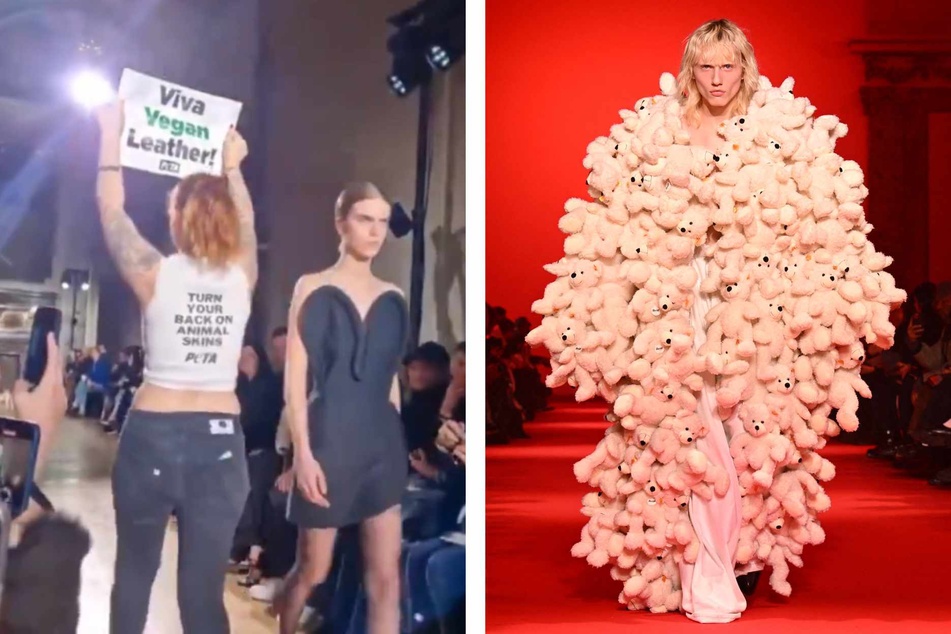 Paris Fashion Week highlights: teddy bears, protesters, and a phone ban