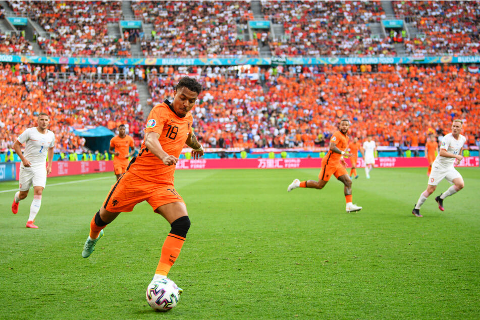 Donyell Malen (22) kam bei der Europameisterschaft viermal für die Niederlande zum Einsatz, konnte das überraschende Ausscheiden gegen Tschechien im Achtelfinale aber auch nicht verhindern.