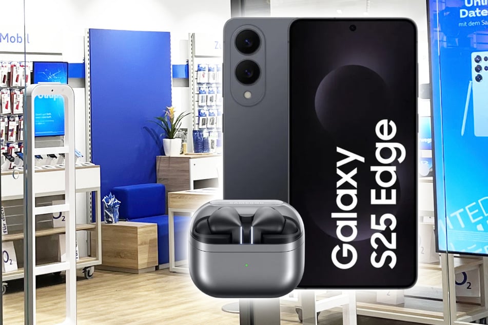 Samsung Galaxy S25 Edge mit gratis Buds 3 Pro für kurze Zeit günstig im Angebot